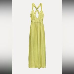 CROSS STRAP MIDI DRESS ZW COLLECTION